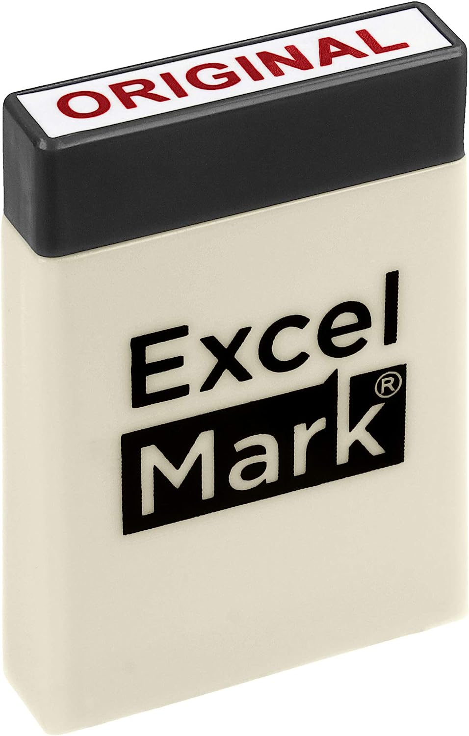 ExcelMark Mini Office Message Rubber Stamp Set - Red Ink - Storage Tray Included - Image 8